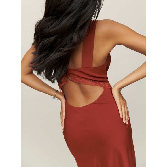 Reformation Provence Silk Tank Midi Dress - XL - Picture 2 of 6